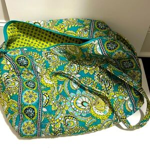 Vera Bradley duffle bag.
